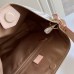 LOUIS VUITTON LV Bag White Canvas All Steel Hardware Fashion Style Bag-240754