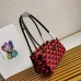 2022 New PRADA Bag New style of embroidered fabric Bag-371876