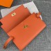 Hermes Woman The new kelly clutch bag-724676