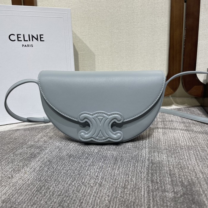 CELINE Bag Moon Bag Grey Celine Basace crossbody bag-1412918
