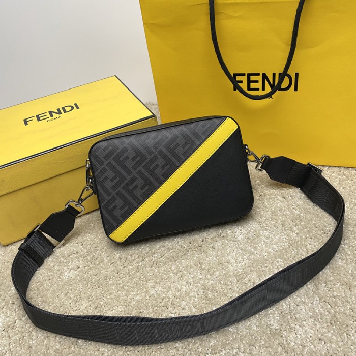 FENDI Bag Black Bag Backpack-9379208