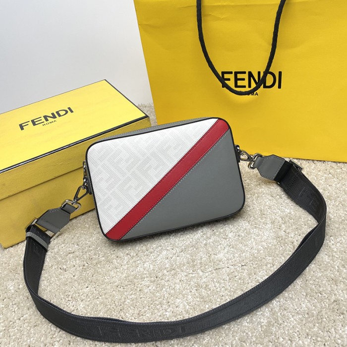 FENDI Bag Grey Bag Backpack-5204053