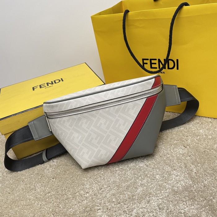 FENDI Bag Grey Bag Backpack-6240992