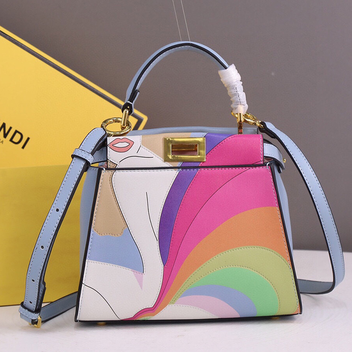 FENDI Woman Handbag bag shoulder bag Diagonal span bag-7101057