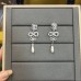 Chanel Silver bow necklace earrings-2184283