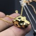 Cartier necklace new glossy leopard head necklace-1418098