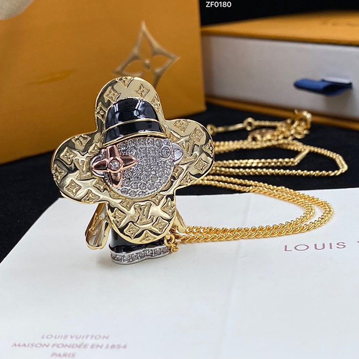 LV Louis Vuitton Necklace-9216304