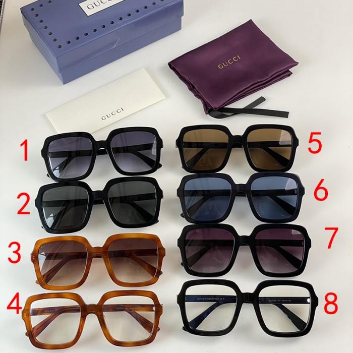 Gucci Stylish casual unisex Sun Glasses-211207