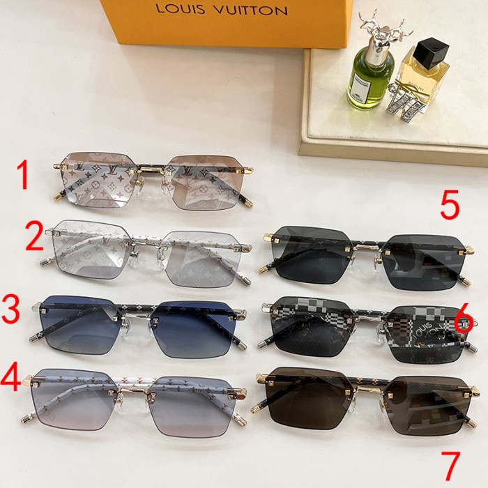 LOUIS VUITTON LV Stylish casual unisex Sun Glasses-7209253